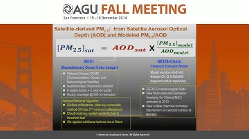 Estimating Ground-Level PM₂.₅ in China Using Aerosol Optical Depth Determined from...