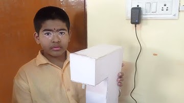 Automatic Hand Sanitizer Dispenser project by our ATL Students