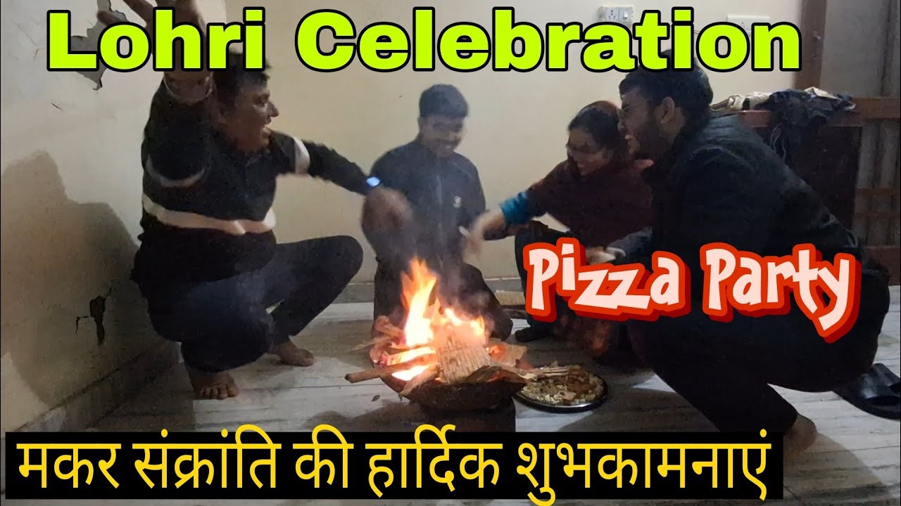Lohri Celebration | Happy Makar Sakranti | Pizza Party | MTV Parivaar | Daily Vlog