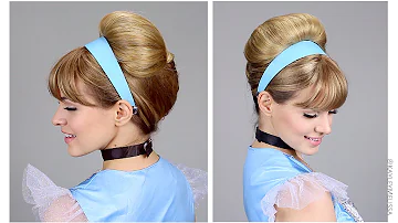 Como que faz o penteado da Cinderela?