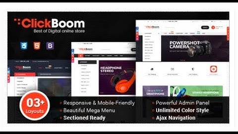 ClickBoom - Responsive Multipurpose Shopify Theme (Sections  | Themeforest Templates