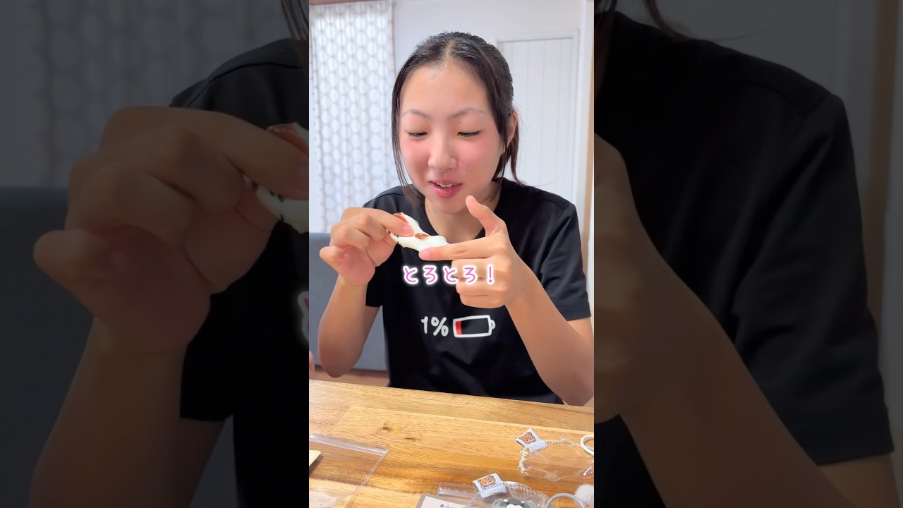 マイブーム中‼️もちもちスクイーズの袋を詰め替えます🥰#shorts