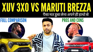 XUV 3XO VS BREZZA Which is better ? Mahindra 3xo Vs Maruti Brezza