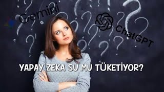 Yapay Zeka Su Mu Tüketi̇yor?|Gerçekler Çek