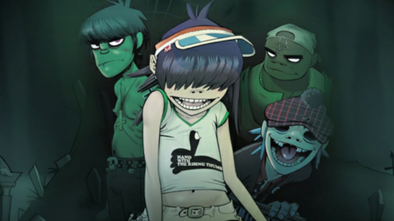 Gorillaz be happy. Бугимен гориллаз. Бугимен Gorillaz. Гориллаз плакат. Gorillaz Boogie man.