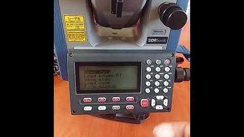 Sokkia IM102_How to send data from Total station to USB