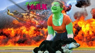 SHE HULK Transformation in Real Life - Hulk transformation fan made