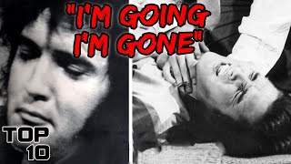 Top 10 Dark Celebrity Last Words That Will Haunt You