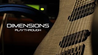 Andromida - Dimensions - Playthrough // Djent / Progressive Metal