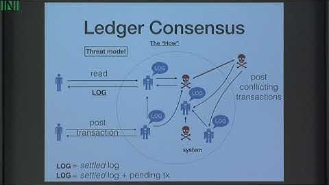 Dr. Aggelos Kiayias | Academic Research Talk - Foundations of Distributed Ledgers: Principles......