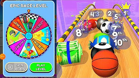 Going Balls Epic Race Level Gameplay Walkthrough ( Android IOS GamePlays )