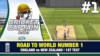 Cricket Captain 2021 | Road to World Number 1 (England) #1 | FIRST IMPRESSIONS screenshot 4