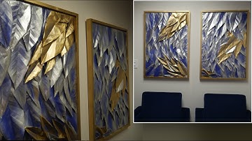 Easy DIY 3D Wall Art Anyone Can Make!