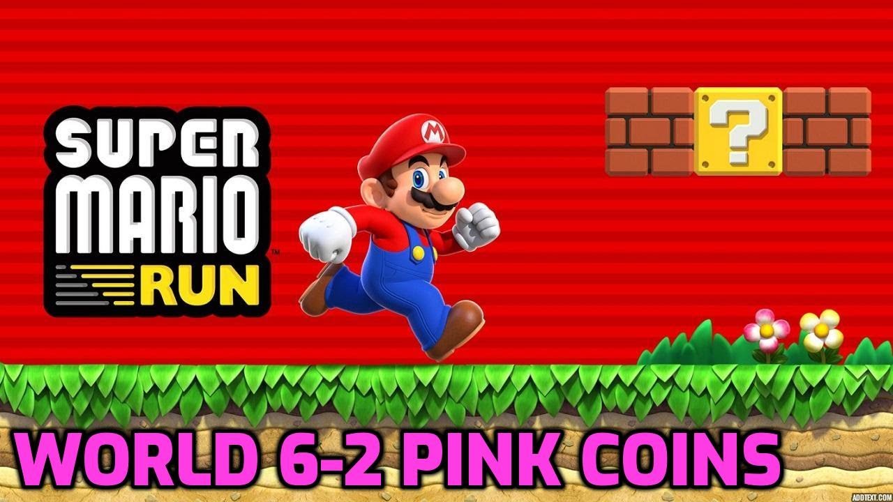 Super Mario Run - World 6-2 Pink Coins (Switch Ghost House)