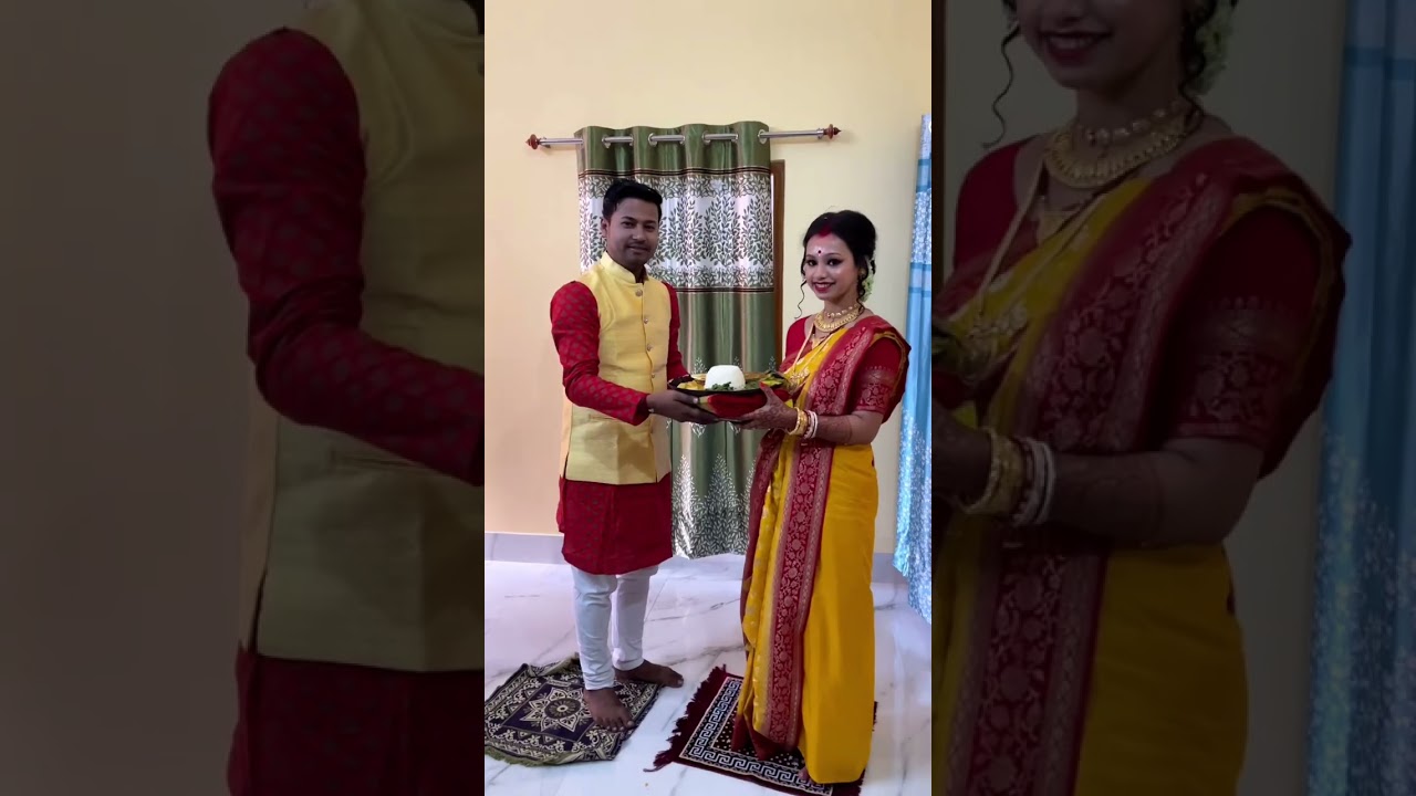 Bengali Bhat-kapoor ceremony 🍛♥️