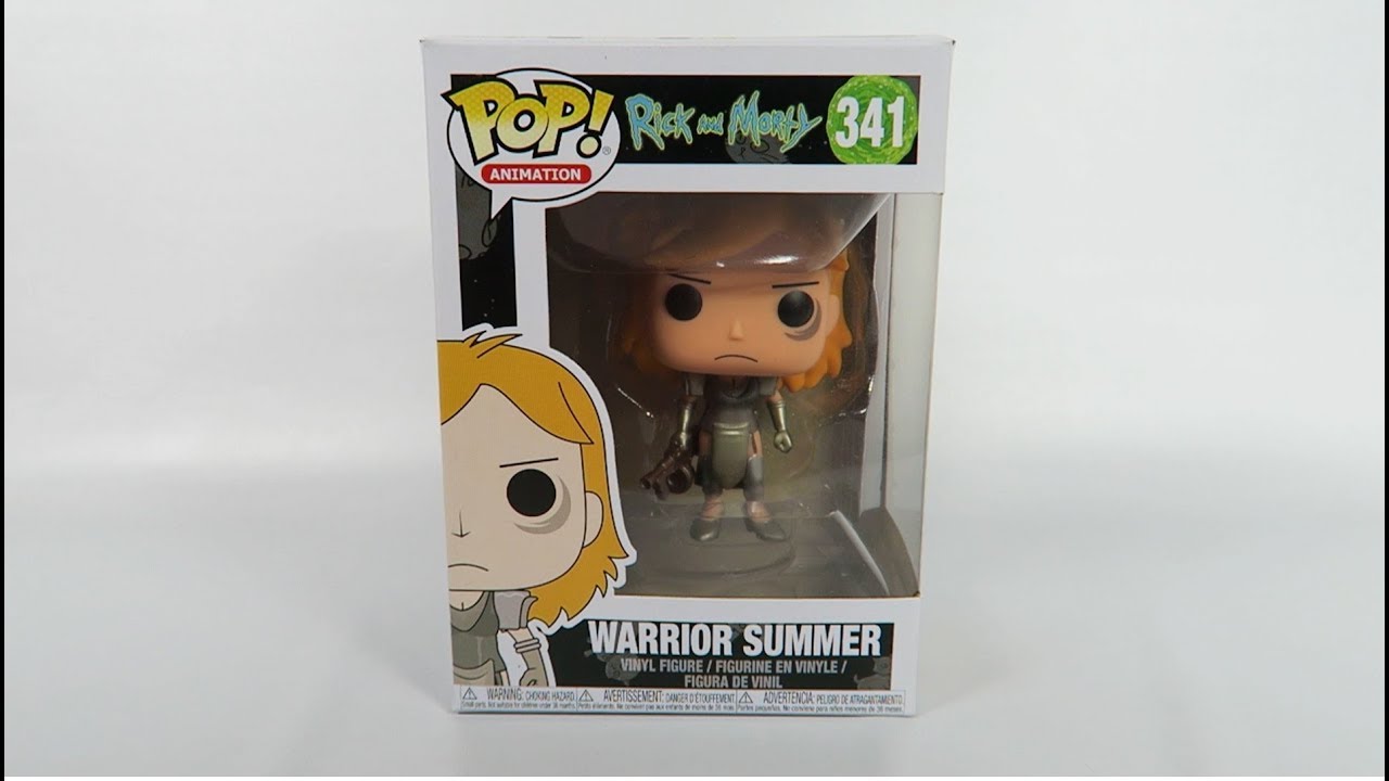 Funko Rick and Morty Warrior Summer Unboxing - YouTube