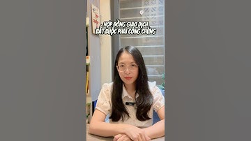 Hợp Đồng Giao Dịch Bắt Buộc Phải Được Công Chứng | Nữ Luật Sư