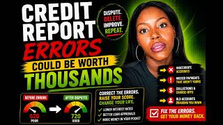 How to get settlement checks for credit report errors