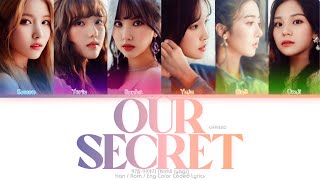 GFRIEND (여자친구) 비밀 이야기 (Our Secret) Color Coded Lyrics (Han/Rom/Eng)