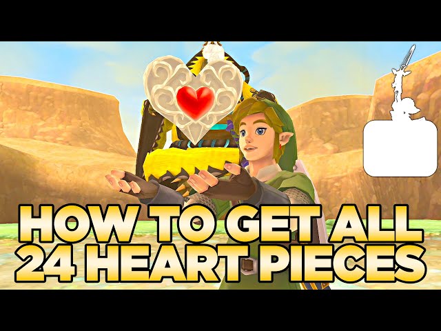 Zelda: Skyward Sword - Heart Pieces: Every Pieces of Heart location and  Life Medals explained