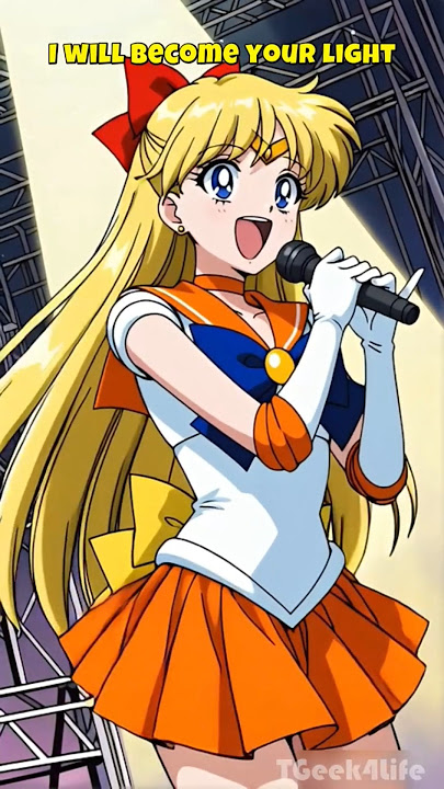 Sailor Venus Sings For You ♥️🌜 #sailormoon #anime #manga