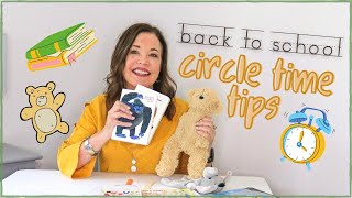 Back to School Circle Time Tips