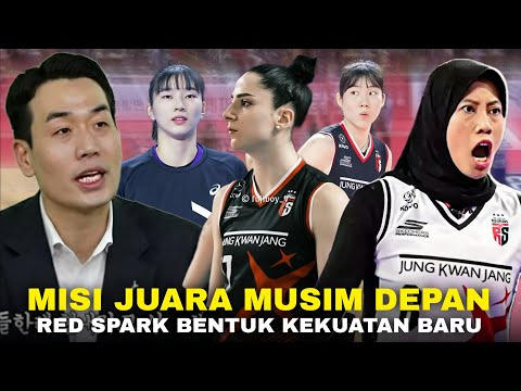 “Koo Hee Jin Beri KODE Mega-GIA Bertahan, Red Spark Makin Ngeri”Hebatnya Red Spark Dengan Skuad Baru