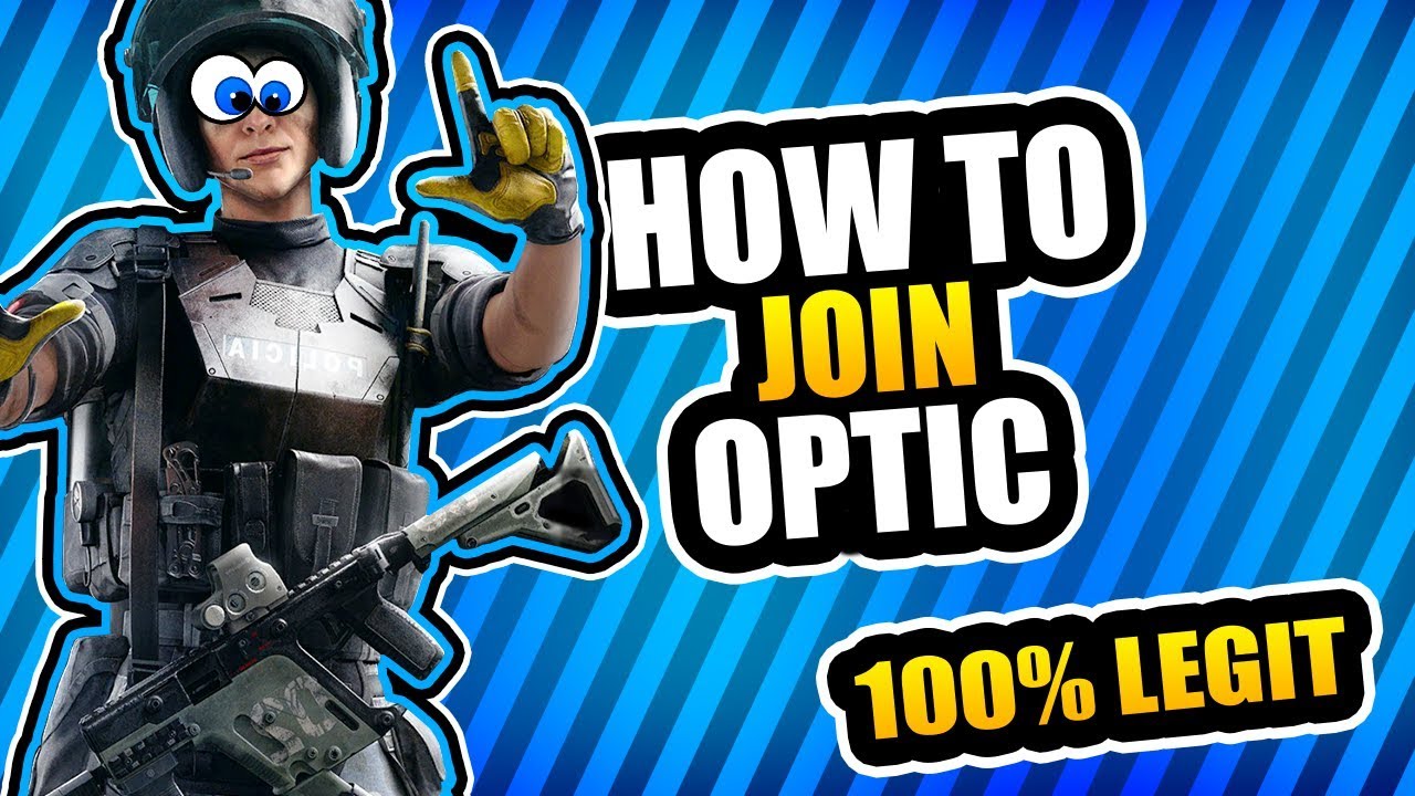 HOW TO JOIN OPTIC!