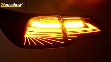 Tesla Model 3/Y Tail Lights Phantom Style Tail Light Assemblies LED Turn Signal