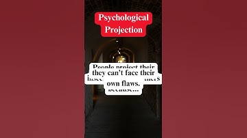 Psychological Projection: When They Blame You! 😳🧠