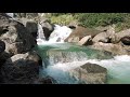 Relaxing video &amp; music. Водопад, горная река. Релакс вместе с природой!