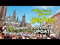 Wizarding World of Harry Potter Covid-19 Update | No Masks, No Social Distancing, CROWDS