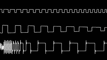 C64 "GRG in cyberspace" oscilloscope view.