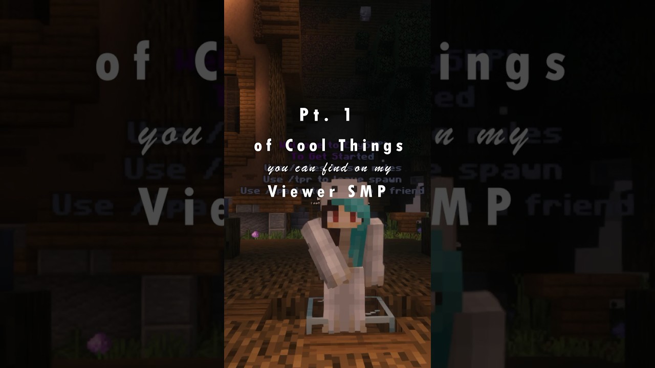 Come swing on by my smp to uncover more cool features! #minecraft #minecraftshorts