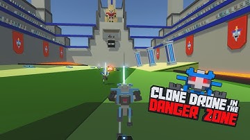 WELCOME TO THE DANGER ZONE!  -  Clone Drone in the Danger Zone Gameplay Ep1