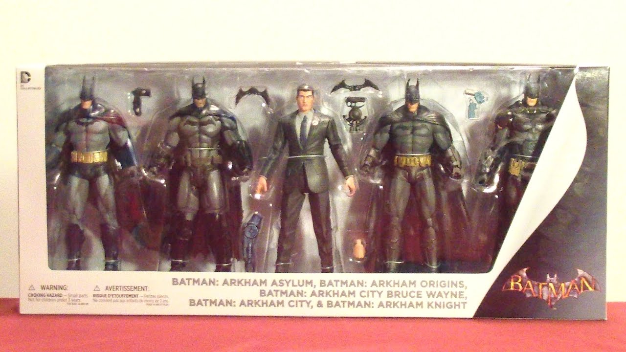 batman arkham 5 pack