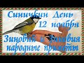 Синичкин день . 12 ноября день Зиновия и Зиновии   Что НУЖНО сделать в этот день  Традиции и приметы