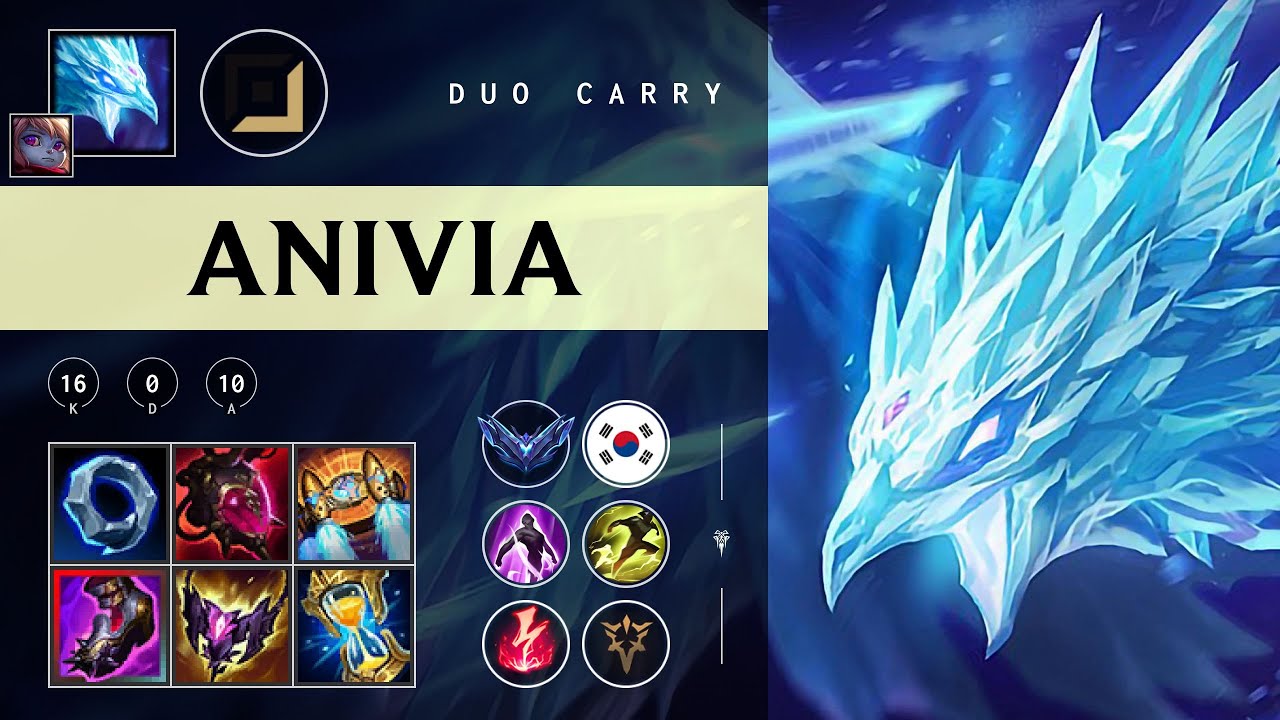 Anivia Carry vs Miss Fortune - KR Diamond Patch 25.24