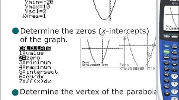 Lesson 5.2 - Graphing Using Zeros & Vertex (Example 2)