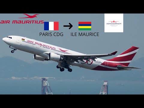 VOL PARIS CDG (LFPG) - ILE MAURICE (FIMP) AIR MAURITIUS A330-900 MSFS 2020