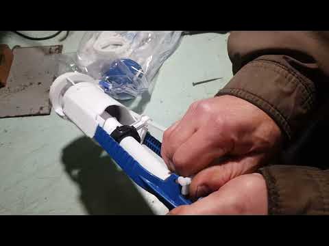 Лучшая арматура для унитаза с нижним подводом. - YouTube