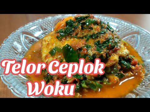 Resep Telur Ceplok Woku