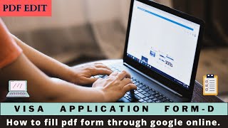 How to fill Visa Application Form D for Italy study VISA | Study in Italy | Visa Documents prep