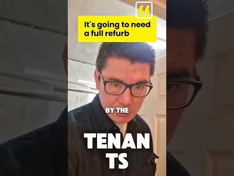 Legacy tenant has just left, unfortunately I think we're going to need to do a full refurb...