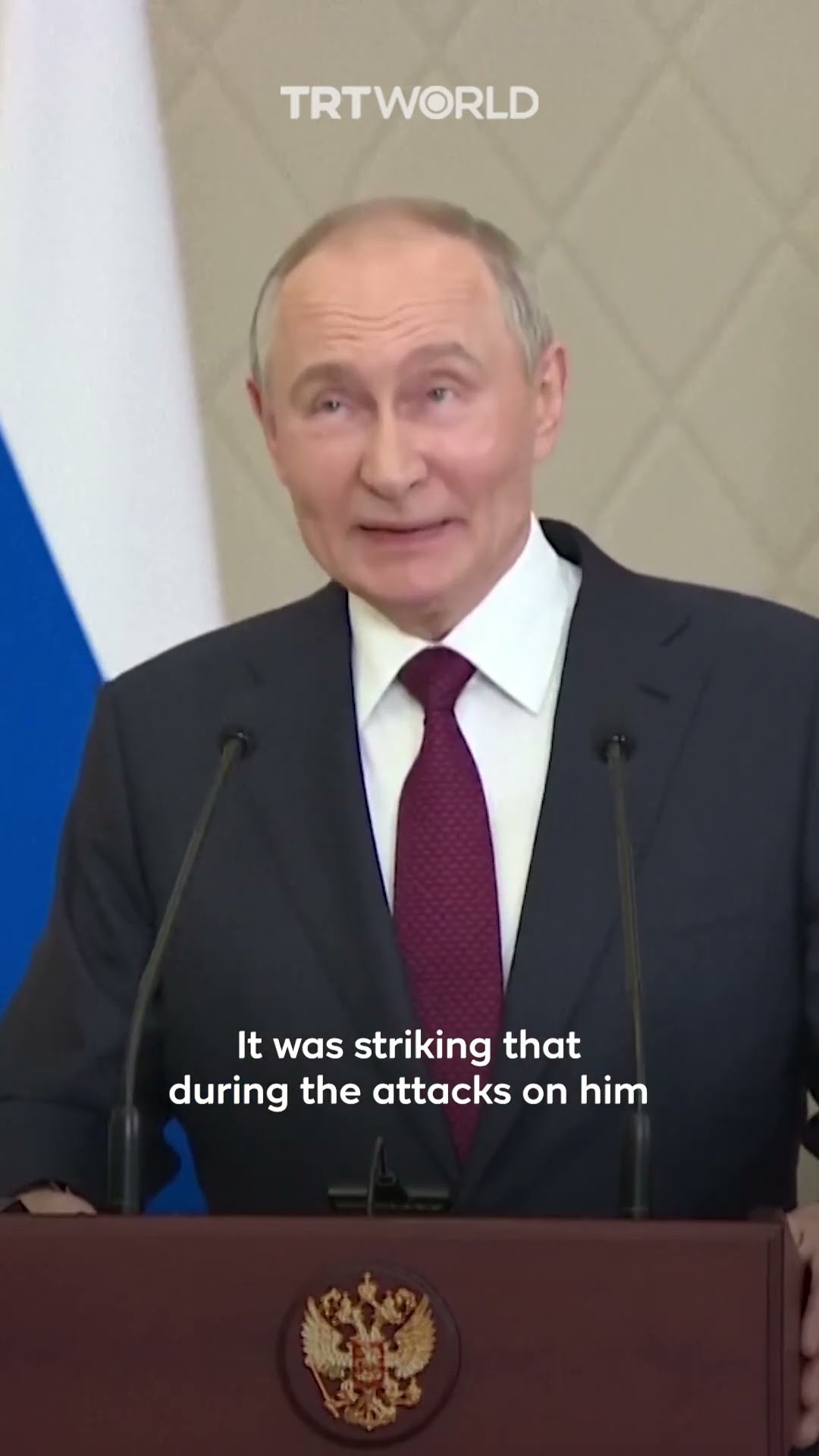 Putin says he doesn't believe Trump is safe after assassination attempts