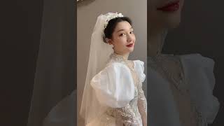 #Korean#Wedding styling#makeup#short