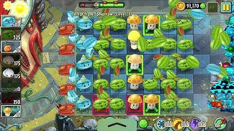 PvZ 2 - 5.1.1 - Terror from Tomorrow - Level 111