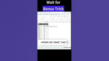 "Excel IF Function + Bonus Trick You Didn’t Know! 💡" #exceltips #officetips #exceltricks #excelhack