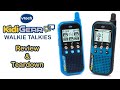 Vtech kidigear walkie talkies review quick look and teardown