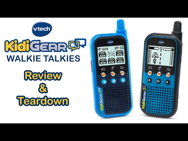 KidiGear, Keep in touch indoors and out, at home or on the go with up to  650-foot range! Find out more about the KidiGear Walkie Talkies from VTech!